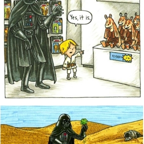 Genial: If Darth Vader had been a good father…